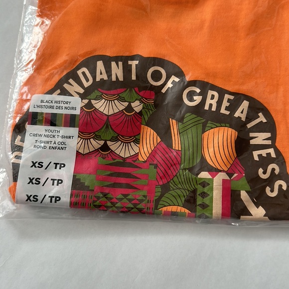 Plaque history, youth crewneck T-shirt-extra small - Picture 5 of 6